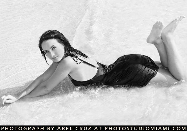 Female model photo shoot of Alexi Black in South Beach, FL