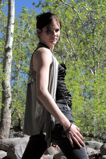 Female model photo shoot of Elizabeth N in Oak Creek Canyon