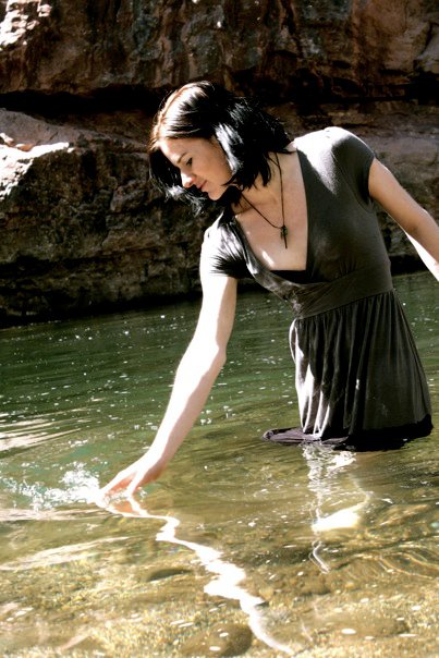 Female model photo shoot of Elizabeth N in Oak Creek Canyon