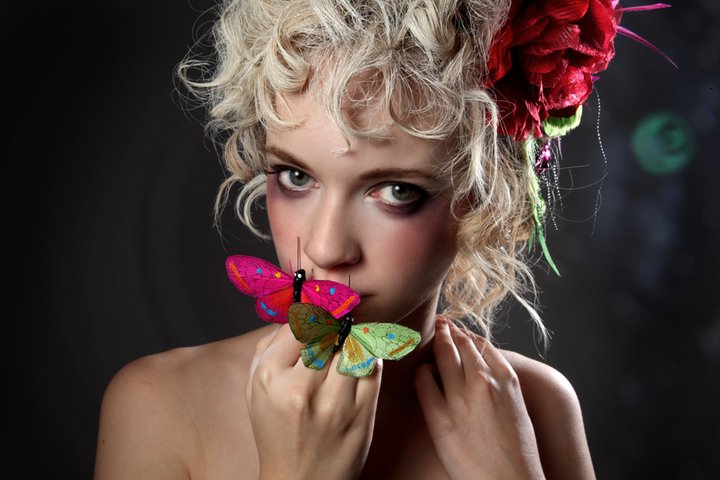 Female model photo shoot of Emma Dixon by Aga D in Hale, wardrobe styled by Alicia Grobelna