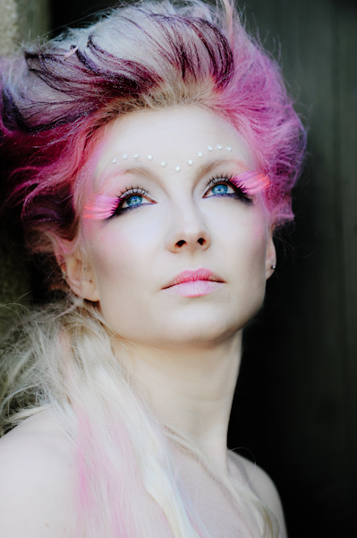 Female model photo shoot of Frankielou by Sue Westwood-Ruttledge, hair styled by Clare Ardern HMUA