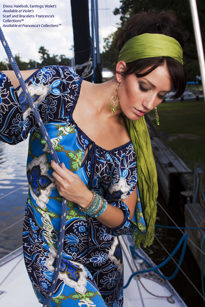 Female model photo shoot of Elsa Brodmann Wardrobe in Northshore Louisiana
