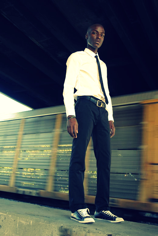 Male model photo shoot of Clark Rainier Brown by Konjo Kalonji