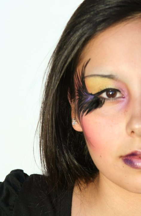 Female model photo shoot of Makeup By J Royston in downtown abq