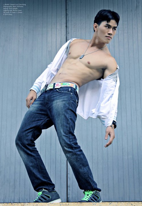 Male model photo shoot of Darren Lue Chee Kong in Trinidad