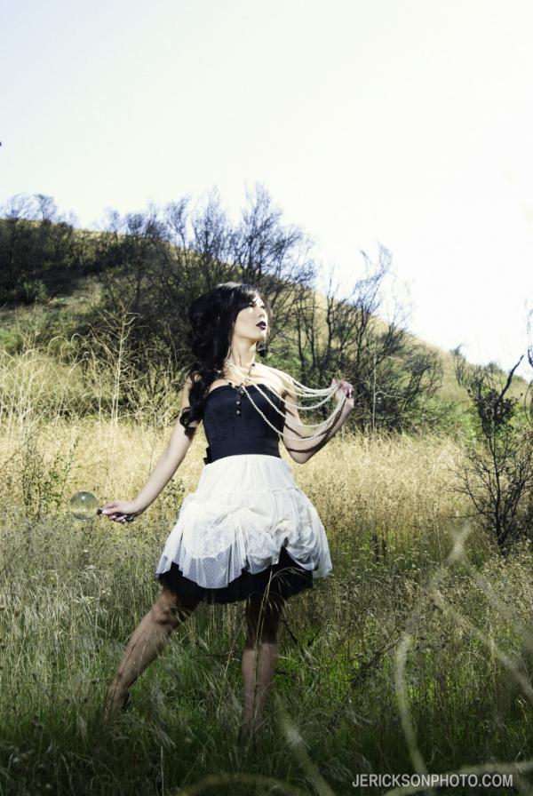 Female model photo shoot of Maya Michelle Rew by jennifer erickson in THE VALLEY