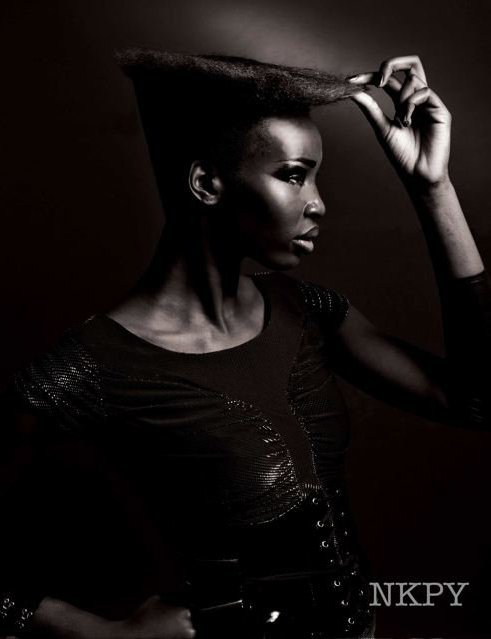 Female model photo shoot of Nyawal Bukjok
