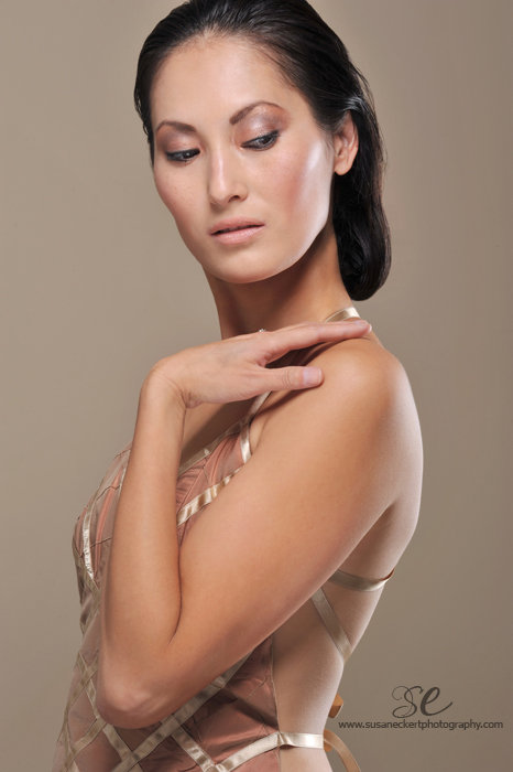 Female model photo shoot of Makeup by Zaure