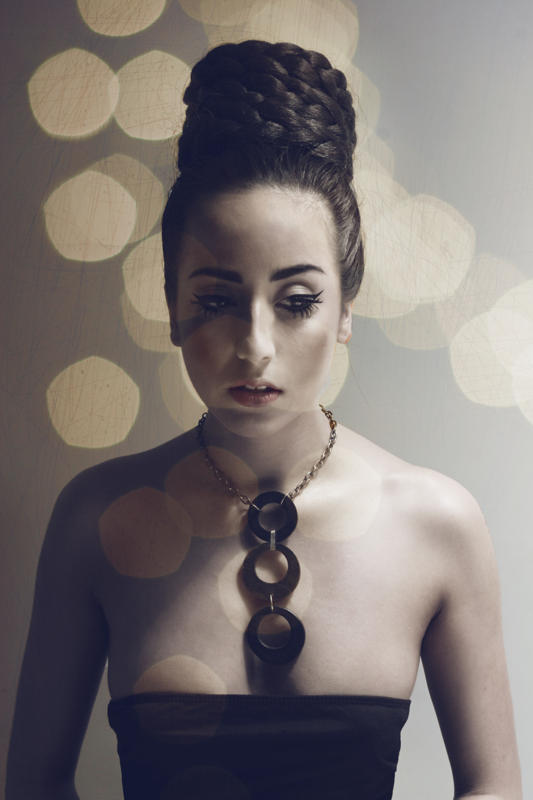 Female model photo shoot of AG  by ashleyrae photo, makeup by Maria Marinakis