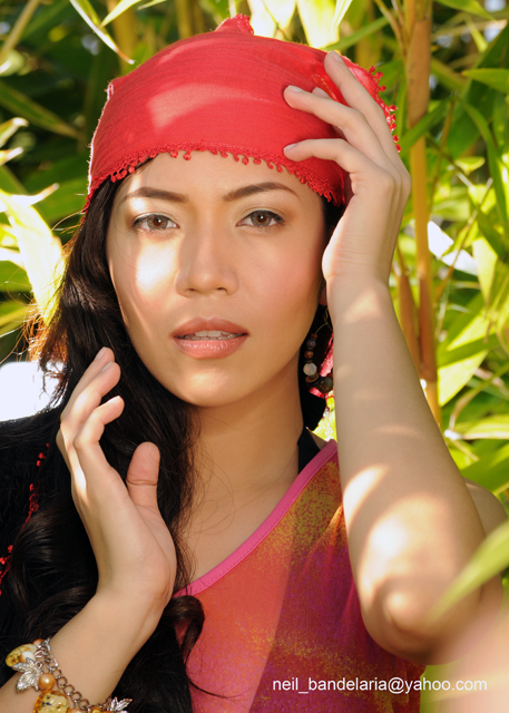 Female model photo shoot of CHIN VIYAR in Laguna, Philippines