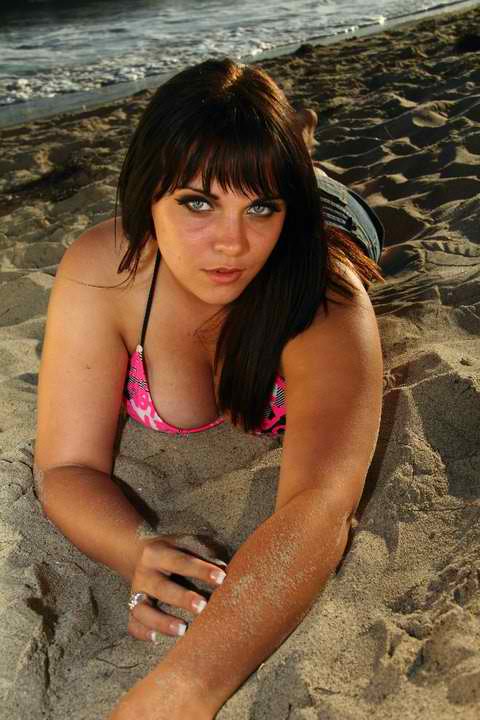 Female model photo shoot of Tessa Blakely in Gaviota Beach, Santa Barbara County, California