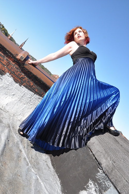 Female model photo shoot of Hollybean13 by Bear Dancer Studios in Rooftop Dubuque, IA