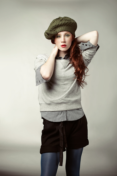 Female model photo shoot of Renee DiNella by jon stars in CoMA Studios, Ewing NJ, wardrobe styled by Jordana Rabinowitz