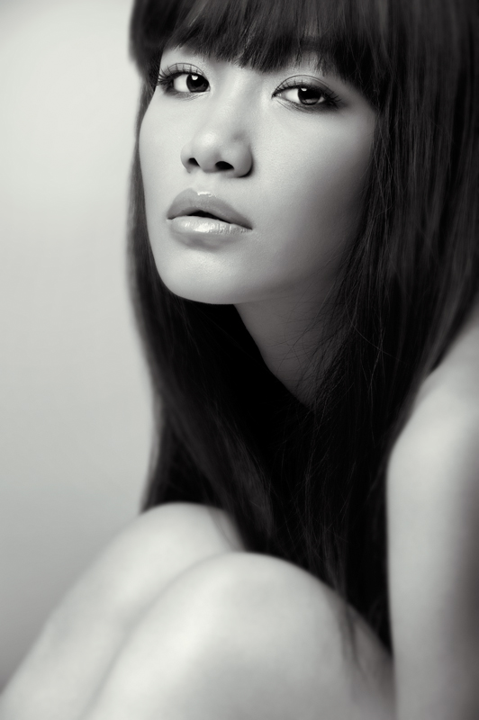Male and Female model photo shoot of Tangzin and Marisa O, makeup by Xara Lee   MUA