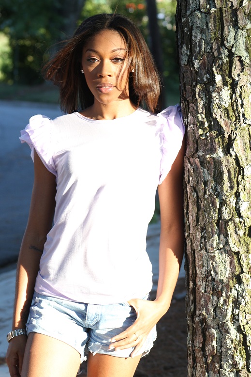 Female model photo shoot of Sirraya in Atlanta,Ga