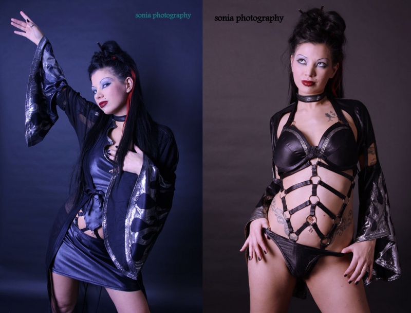 Female model photo shoot of Stephanie See-More and ExoticVixen by Sonia Photography
