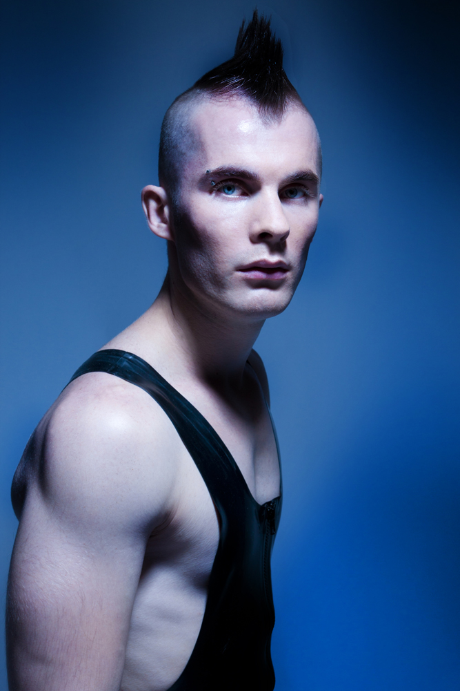 Male model photo shoot of Gary Kime Photography and SeboL in London, makeup by Dulcie Rowe MUA