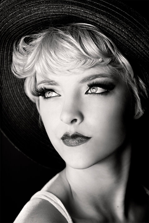 Female model photo shoot of Breann Rambo by Nick DuPlessis, makeup by Rachel Bush