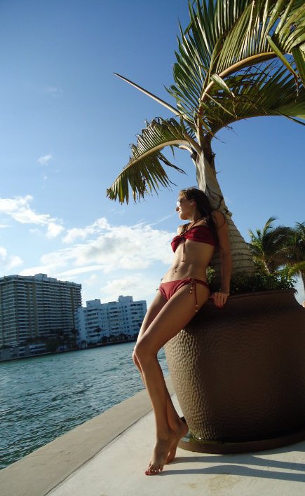 Female model photo shoot of Milicica2410 in Miami