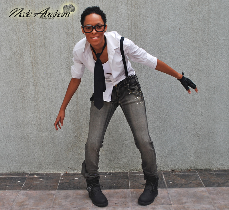 Female model photo shoot of Trizzy Ross, wardrobe styled by JenxD International