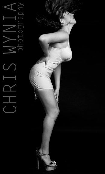 Female model photo shoot of Dayna Richardson by Chris Wynia, makeup by Mary L Makeup