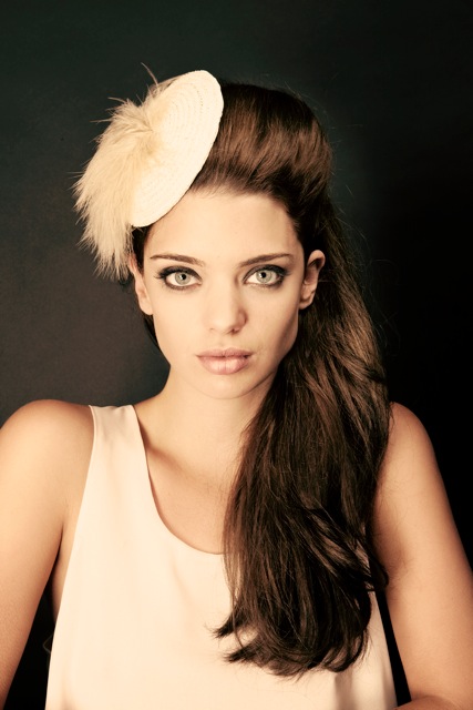 Female model photo shoot of Louisa Hawkins, makeup by Harasharris