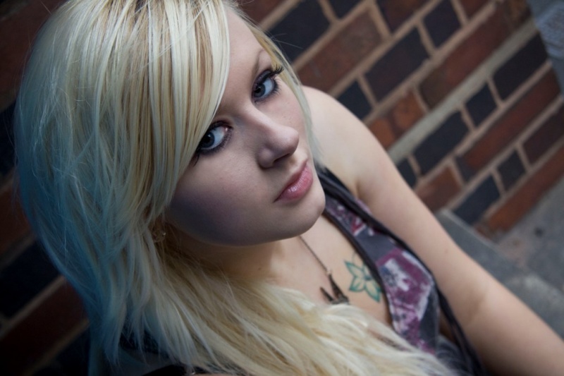 Female model photo shoot of Lyndaa by Cat Hughes