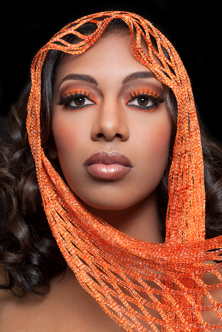 Female model photo shoot of Bisi E -- Crystal-Eyez  in Chicago, IL, makeup by Bisi E -- Crystal-Eyez 