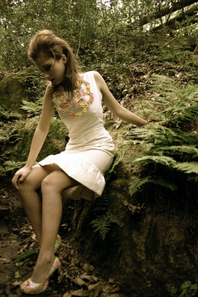 Female model photo shoot of Ronnie Lane, wardrobe styled by Irina Dashkovsky