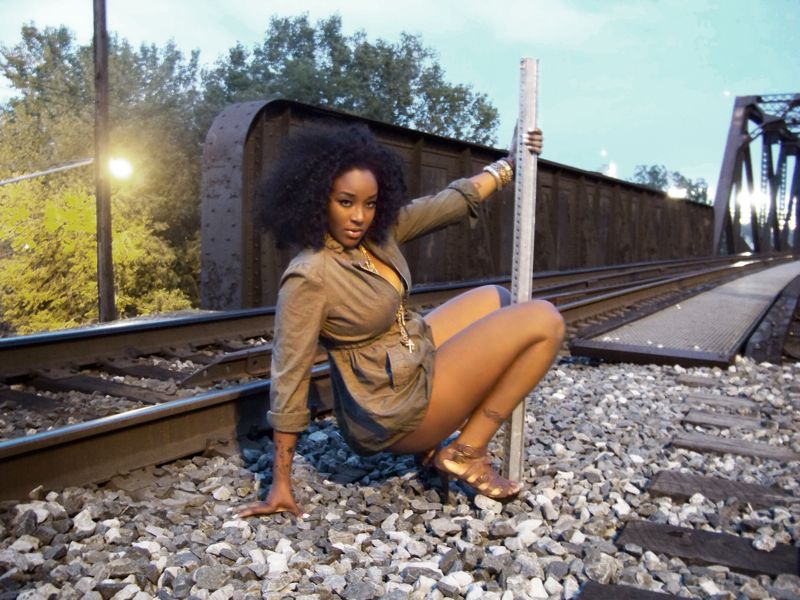 Female model photo shoot of Chaz J  by MS GOTBODY PHOTOGRAPHY, retouched by Haliz Retouch