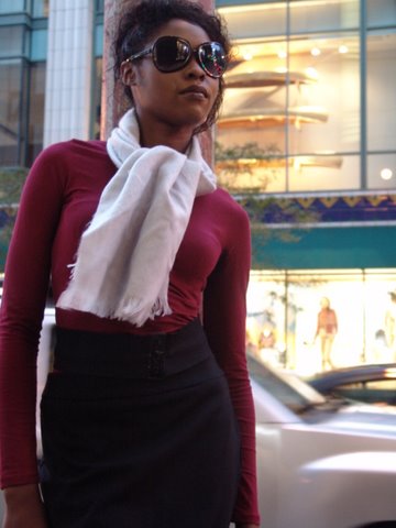 Female model photo shoot of Vashti Starr by Javaris Inspired in chicago, IL, hair styled by Nicole McCullough