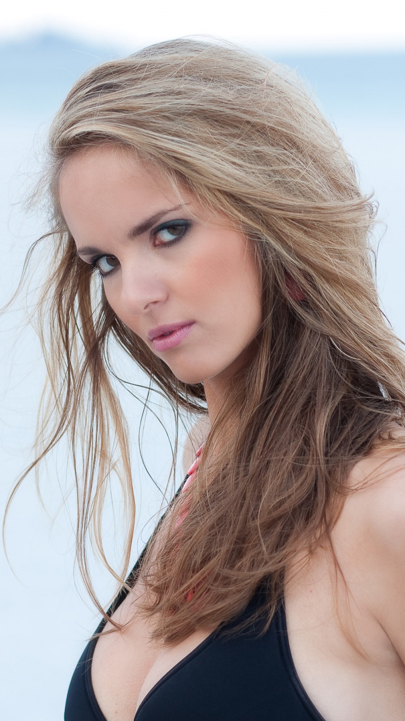 Female model photo shoot of Aphrodite Makeup Artist in Lido Beach, Sarasota, FL