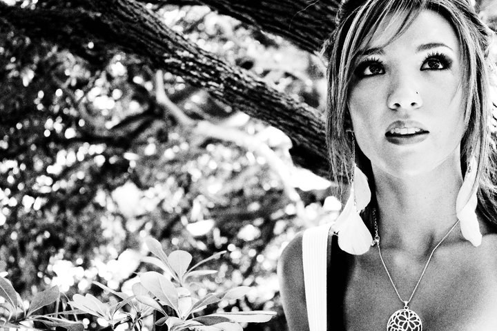 Female model photo shoot of Jessie Danielle in Botanical Gardens, Austin tx