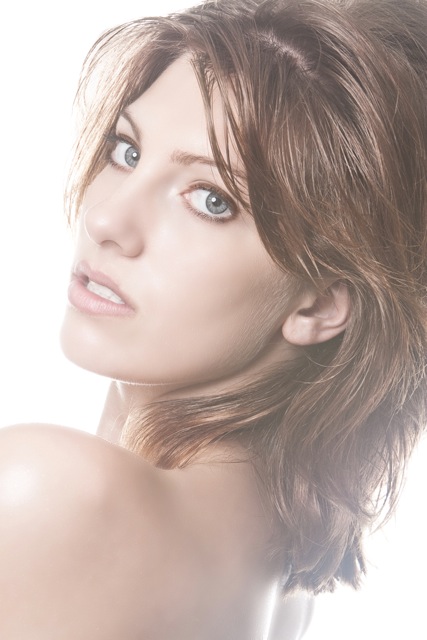 Female model photo shoot of Plexiglass