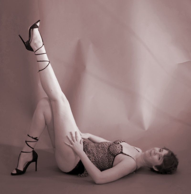 Female model photo shoot of Legs McGee in Pasadena, CA
