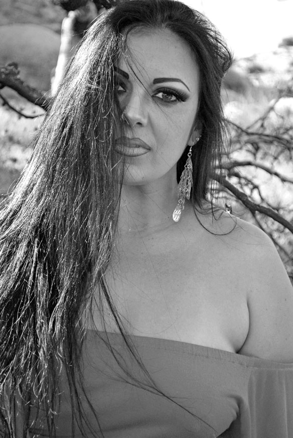 Female model photo shoot of Darling Presley by Whistlers Photography in Yucca Valley, CA