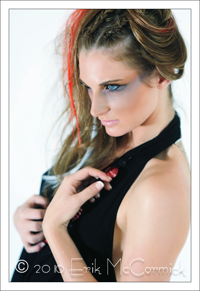 Female model photo shoot of BeauxJean by Erik McCormick in Artesia, makeup by Strokes Designory