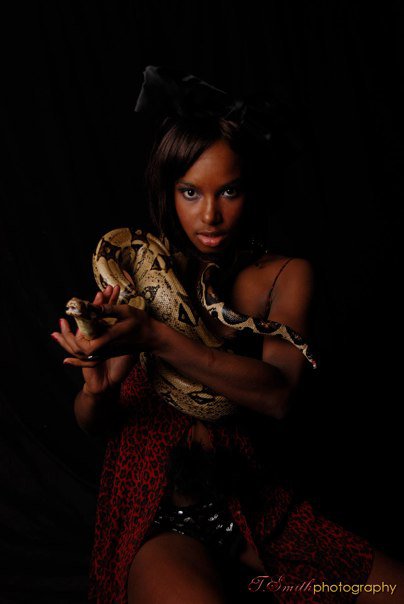 Female model photo shoot of Silva Dolla 10 in Catwalk Studios, Luarel, Maryland