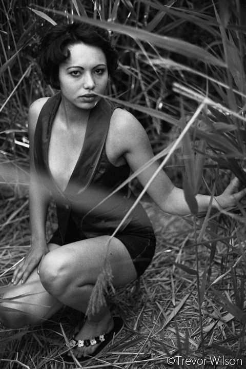 Female model photo shoot of Tara Trujillo by Trevor Wilson in Saltair