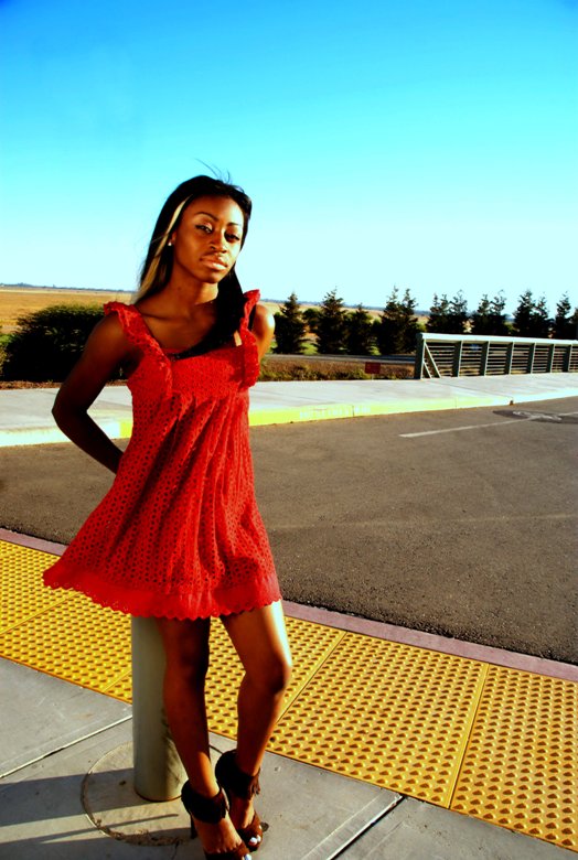Female model photo shoot of The Next Supermodel by E Stone Photography in UC Merced campus