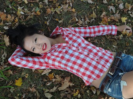 Female model photo shoot of Kiki Xiong in Germantown, WI