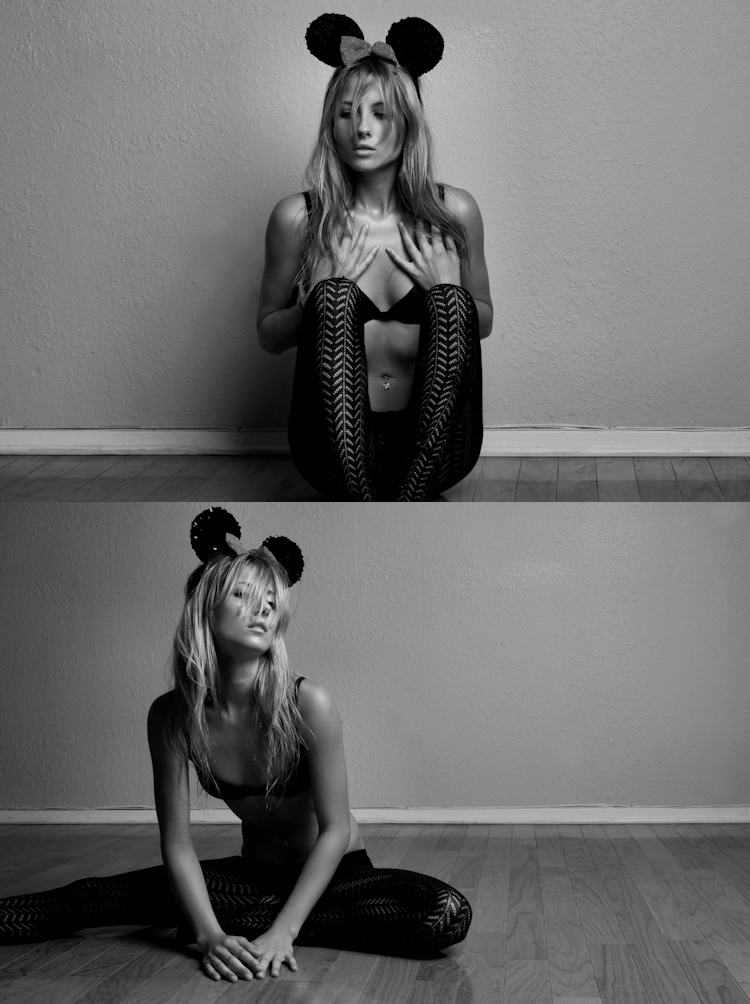 Female model photo shoot of cortney hope
