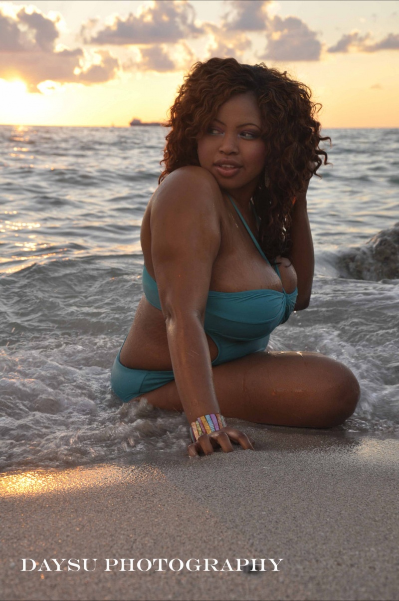 Female model photo shoot of Ms Cherrii in MIAMI BEACH