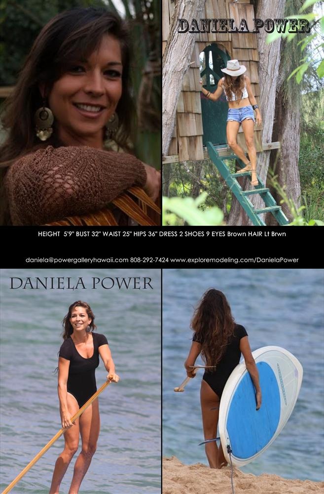 Female model photo shoot of Daniela Power in North Shore, HI