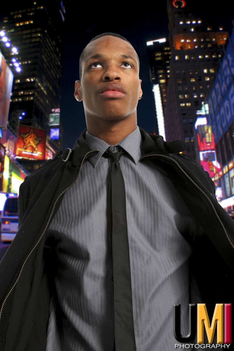 Male model photo shoot of Tane Hopu in Orlando Fl  errr I mean Times Square.