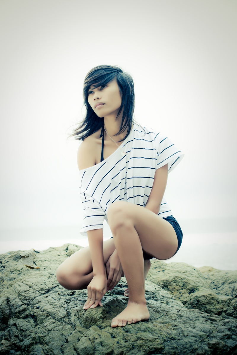 Female model photo shoot of akire in Malibu, CA