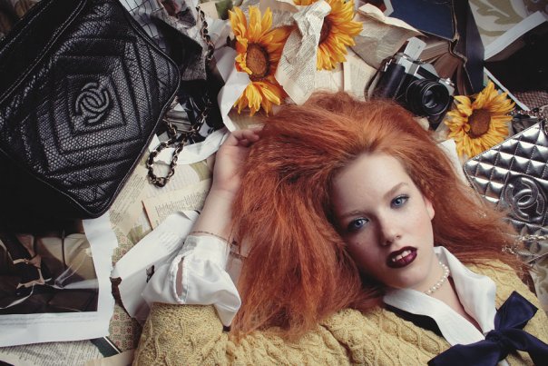 Female model photo shoot of Rebekah Pushckor by Olga Miljko