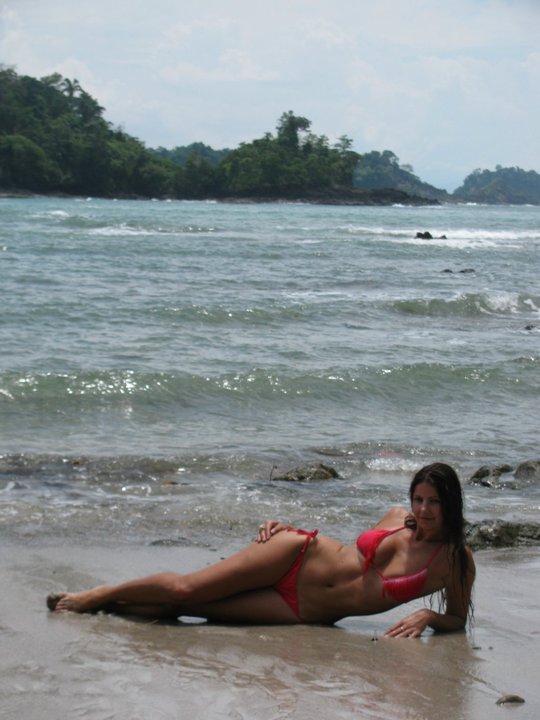 Female model photo shoot of EvaB in Costa Rica