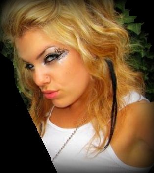 Female model photo shoot of Make-up by Nikki