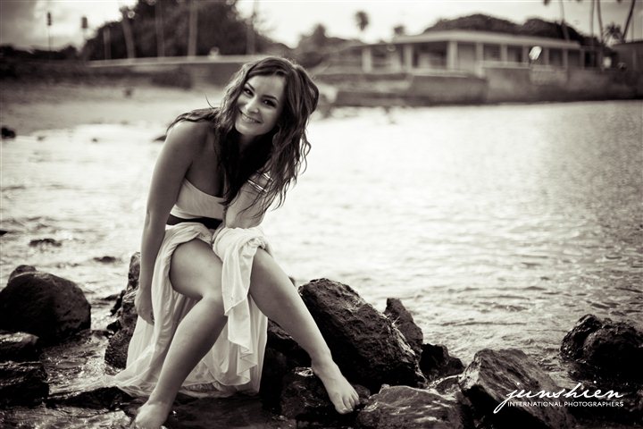 Female model photo shoot of Whitney Woodard by junshien in North Shore, Oahu